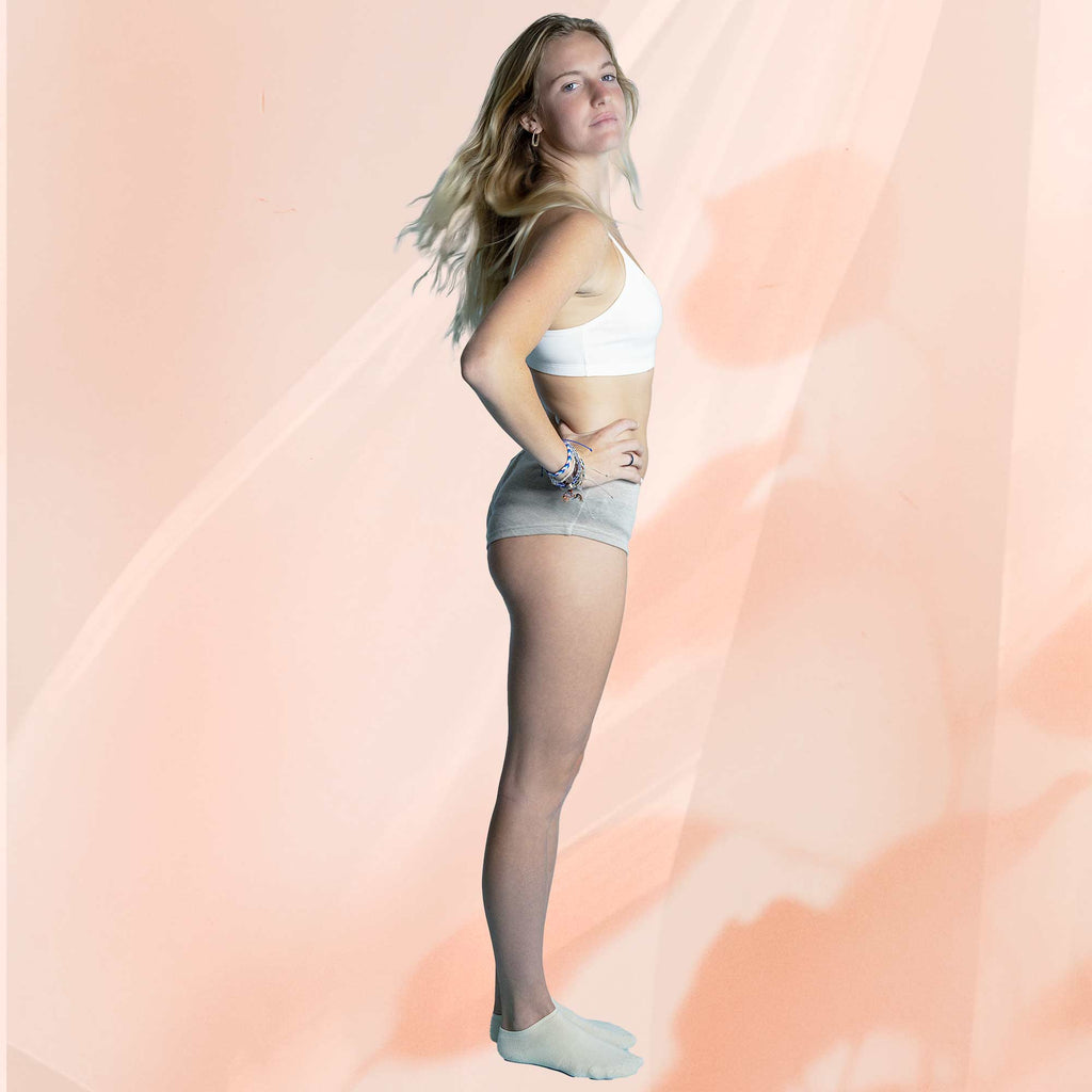 plastic-free 100% organic linen boy shorts