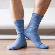 Load image into Gallery viewer, elastic-free 100% organic cotton crew socks