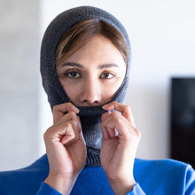 Load image into Gallery viewer, organic merino wool balaclava head face covering