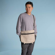 Load image into Gallery viewer, Hemp Courier Bag Natural