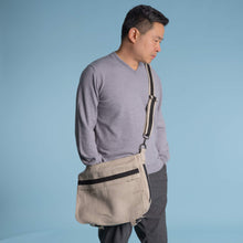 Load image into Gallery viewer, Organic Hemp courier Bag Dye-Free