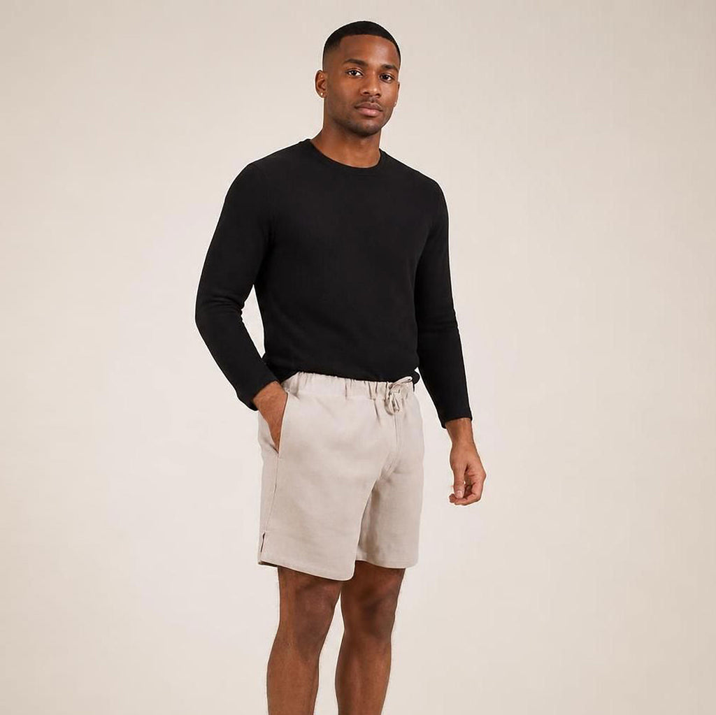 hemp workout shorts plastic-free