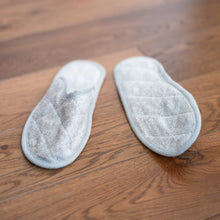 Load image into Gallery viewer, organic linen house slippers
