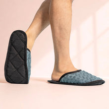 Load image into Gallery viewer, certified organic merino wool house slippers cozy and warm plastic-free polyester-free