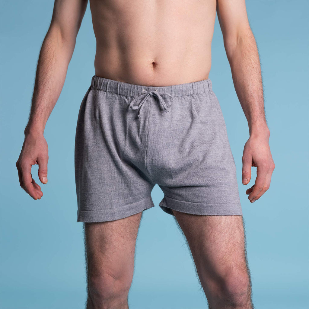 100% organic merino wool boxers