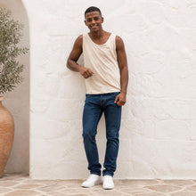 Load image into Gallery viewer, 100% organic linen knit tank top