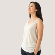 Load image into Gallery viewer, organic linen tank top