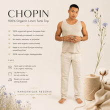 Load image into Gallery viewer, 100% organic linen tank top synthetic-free
