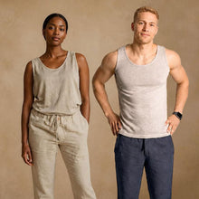 Load image into Gallery viewer, 100% linen tank top