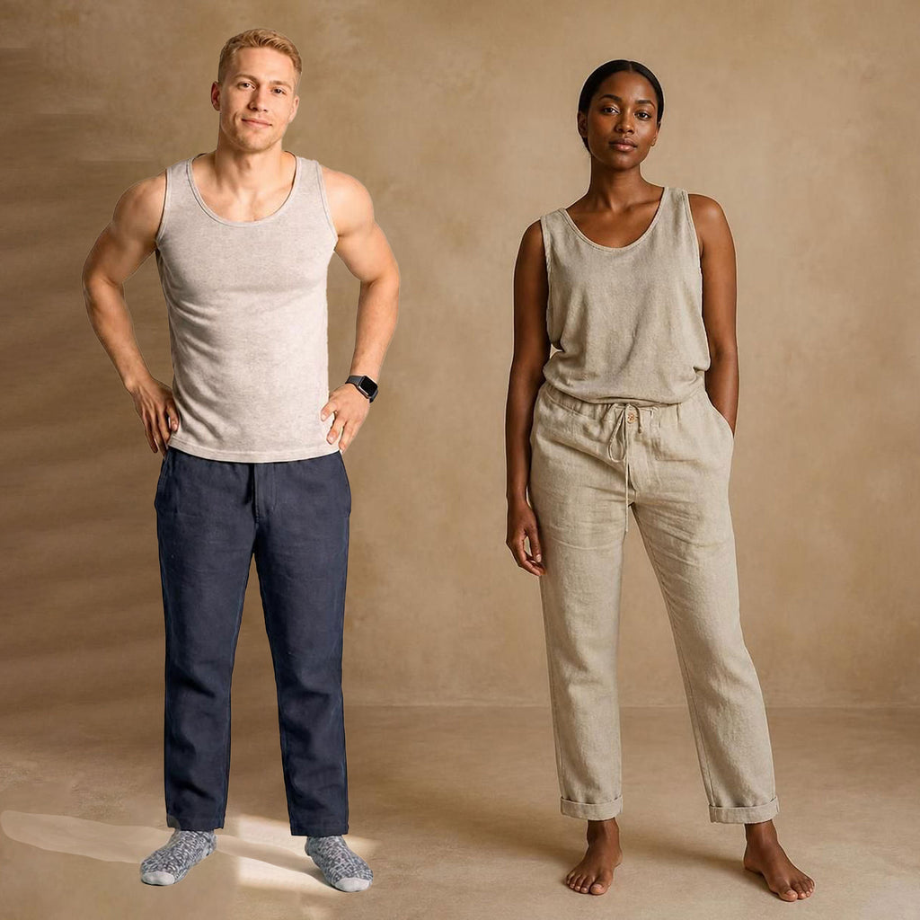 pure linen tank top