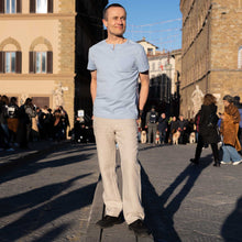 Load image into Gallery viewer, organic cotton henley 2 button t-shirt