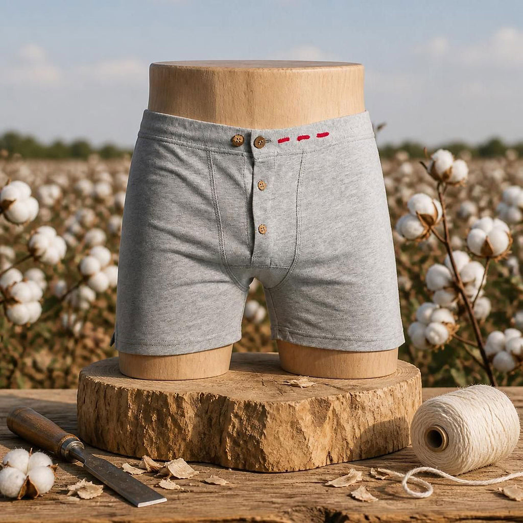 100% organic cotton underwear with no polyester