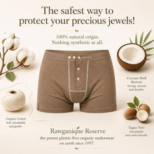 Load image into Gallery viewer, plastic-free 100% certified organic cotton boxer briefs underwear