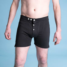 Load image into Gallery viewer, Elastic-free organic biodegradable boxers taguanut buttons