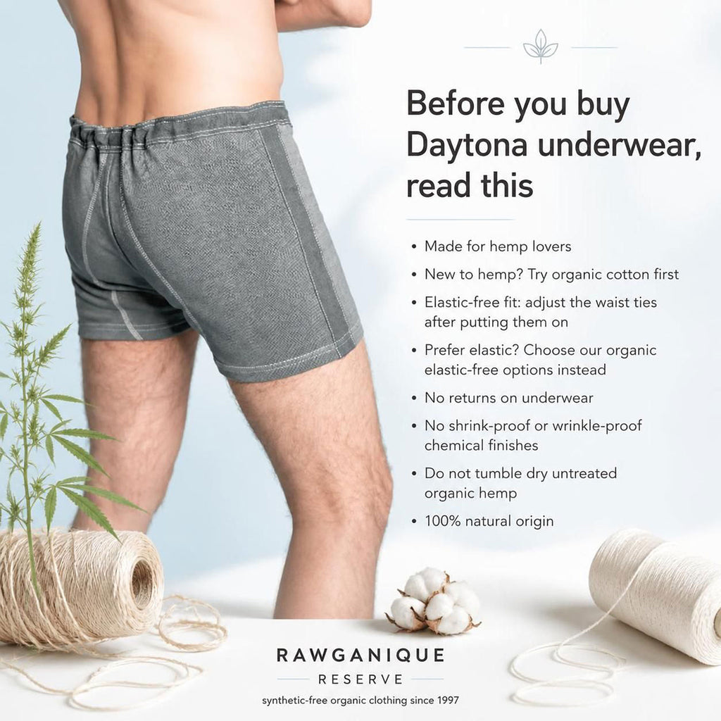 plastic-free hemp underwear for men