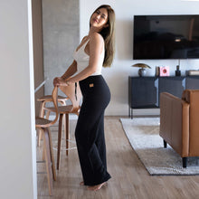 Load image into Gallery viewer, 100% organic linen flowing knit pants