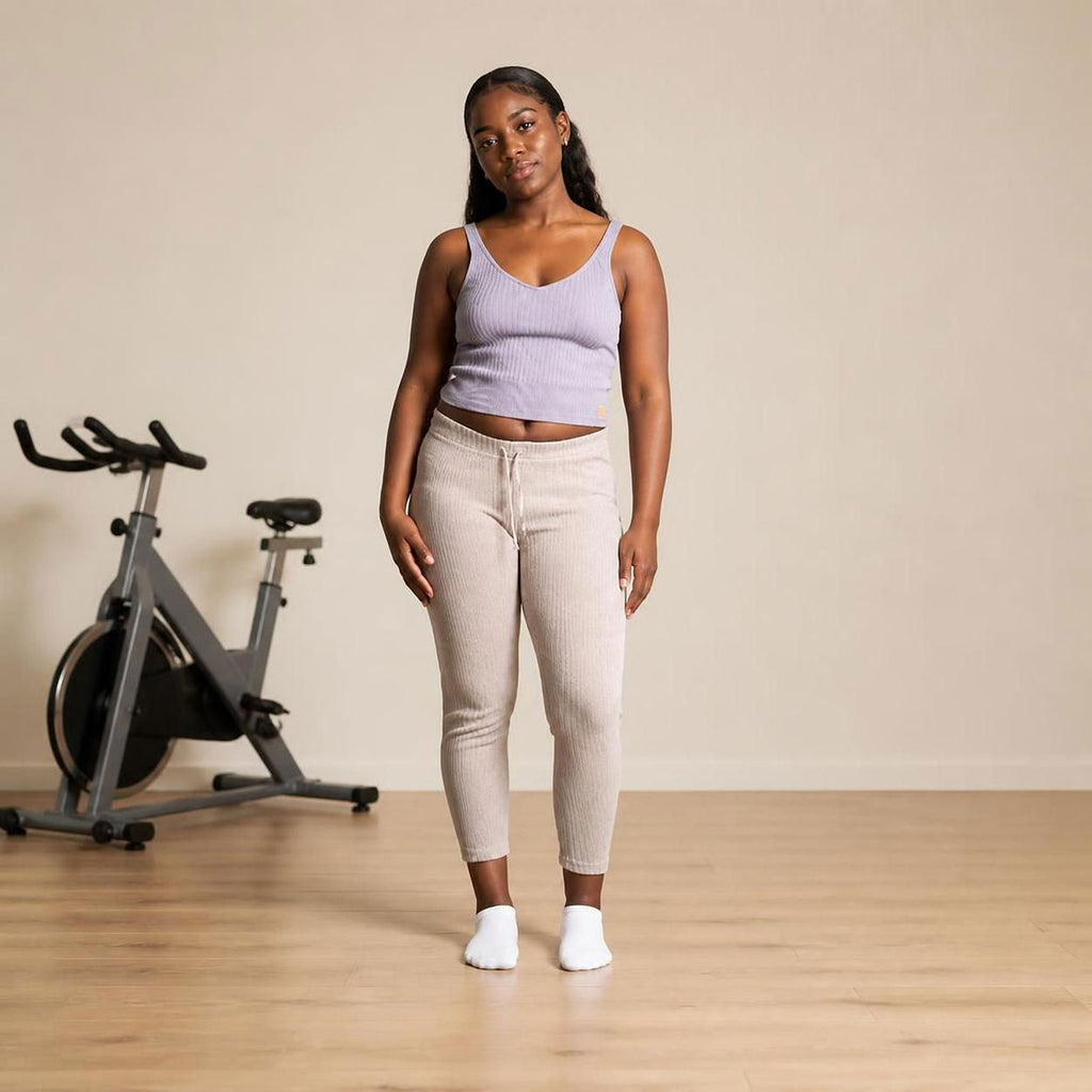 plastic-free 100% organic merino camisole tank top for ladies