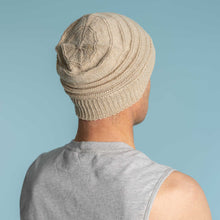 Load image into Gallery viewer, hemp floppy knit hat