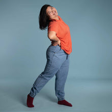 Load image into Gallery viewer, ladies' hemp polo shirt