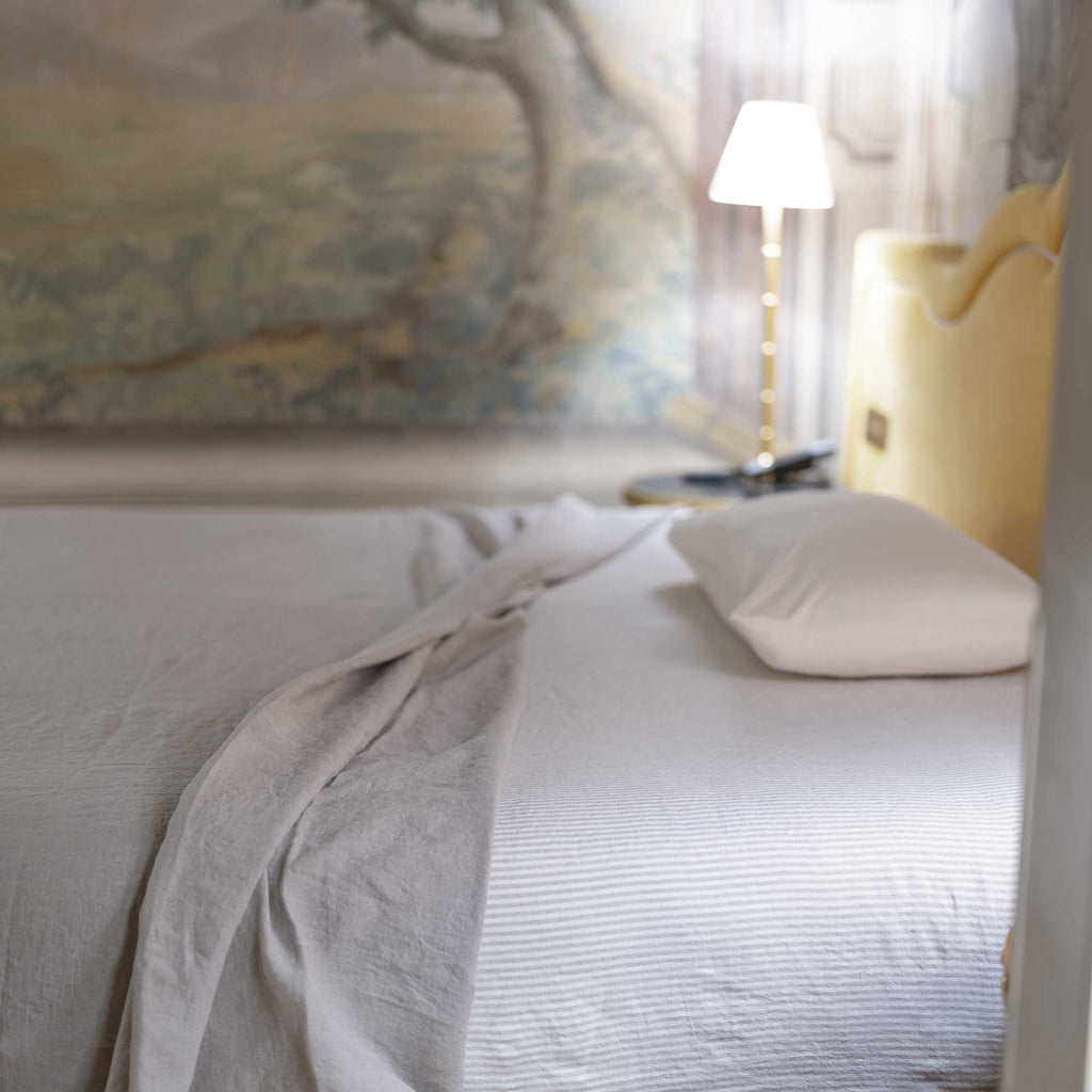 organic linen bed sheets