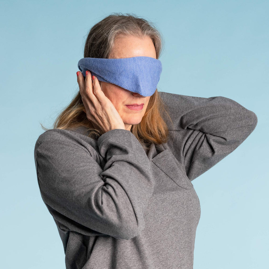 organic merino wool eyeshade