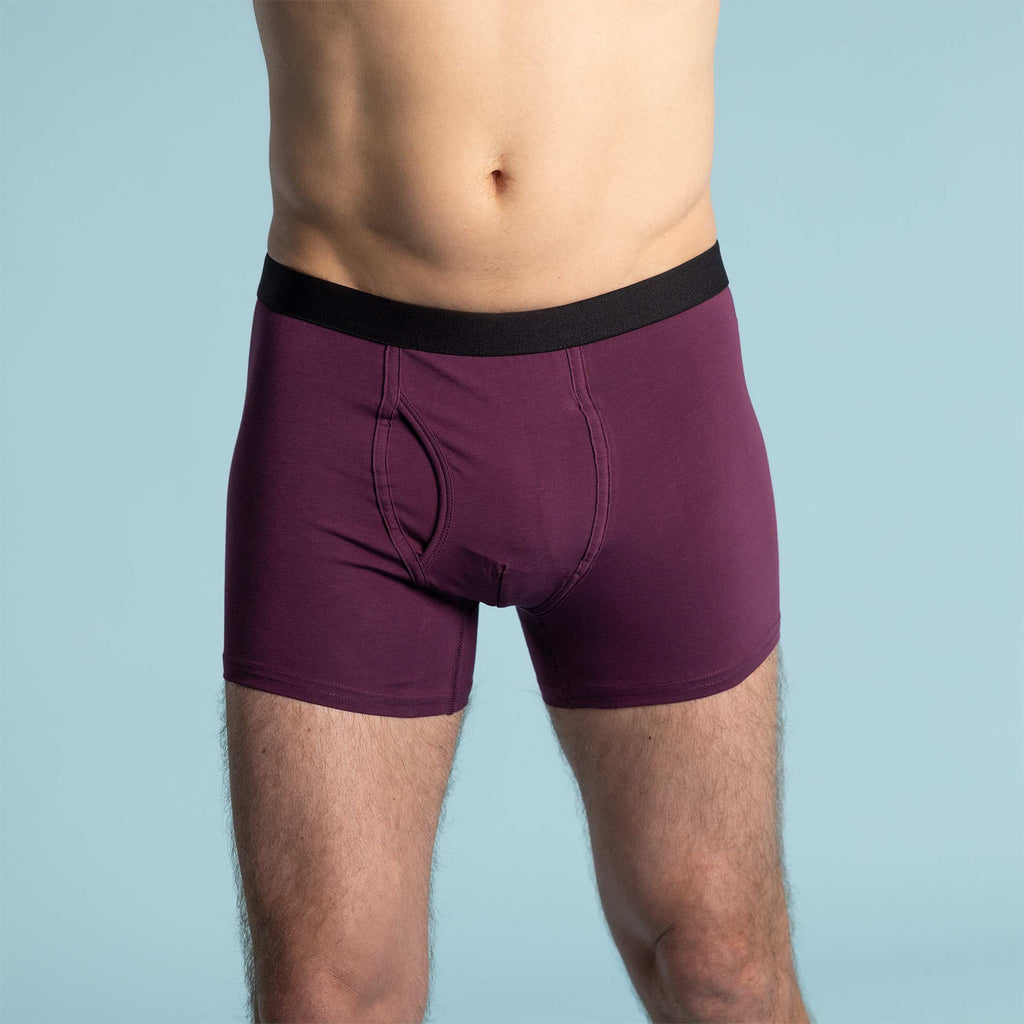 organic cotton sports boxer briefs