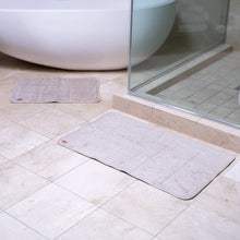 Load image into Gallery viewer, organic linen bath mats