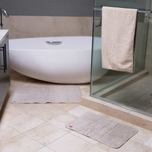 Load image into Gallery viewer, EVERINGTON Organic Irish Linen Terry Bath Towels (OC Thread, OC Backing, No Dye, No Plastic, No Polyester, No Forever Chemicals, No Synthetics) (100% Biodegradable) (Made in Europe)