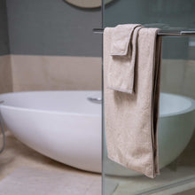Load image into Gallery viewer, organic linen terry bath towels