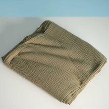 Load image into Gallery viewer, Organic Cotton Muslin Fabric Olive