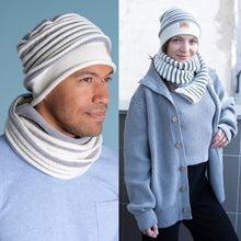Load image into Gallery viewer, FALLSWATER 100% Organic Merino Wool Winter Hat (OC Thread, No Elastic, No Plastic, No Polyester, No Synthetics) (100% Biodegradable)