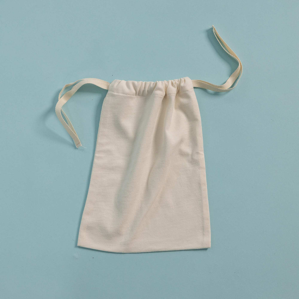 FARMSTAND 100% Organic Cotton Drawstring Bag (Produce, Laundry, Dye, Packing) (OC Thread, Plastic-free, Synthetic-free) (100% Biodegradable)