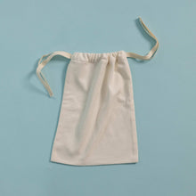Load image into Gallery viewer, FARMSTAND 100% Organic Cotton Drawstring Bag (Produce, Laundry, Dye, Packing) (OC Thread, Plastic-free, Synthetic-free) (100% Biodegradable)