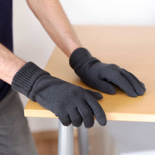 Load image into Gallery viewer, elastic-free 100% organic merino wool gloves