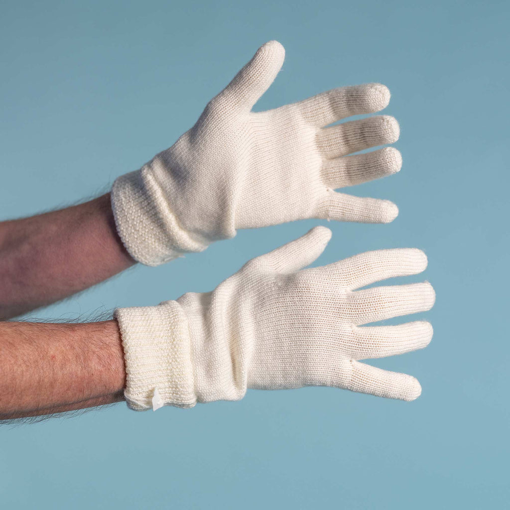 100% organic merino wool winter gloves