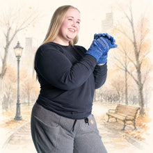 Load image into Gallery viewer, elastic-free 100% certified organic merino wool gloves plastic-free