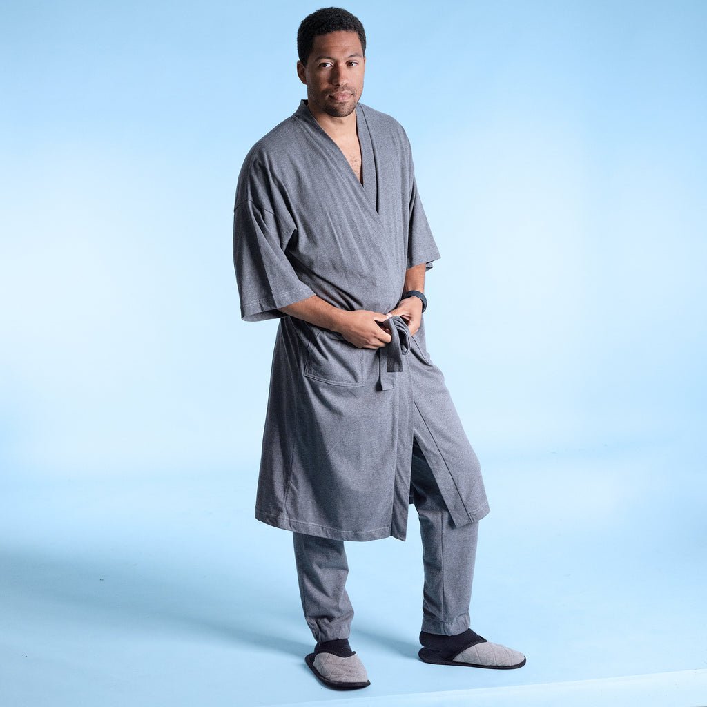 organic linen house slippers