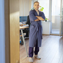 Load image into Gallery viewer, organic cotton house robe plastic-free