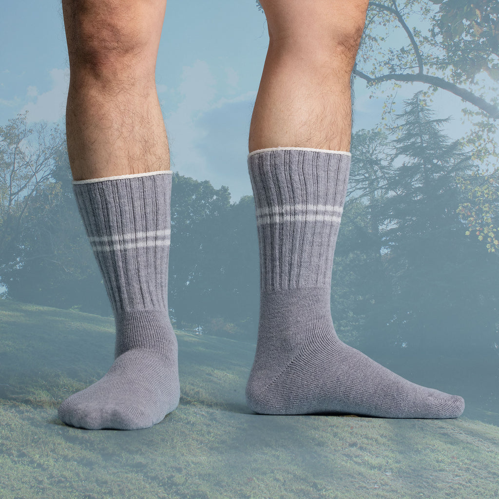 organic merino wool hiking socks