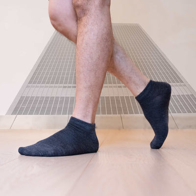 organic merino wool anklet dress socks