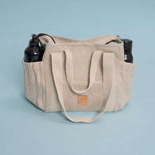 Load image into Gallery viewer, 100% hemp canvas tote