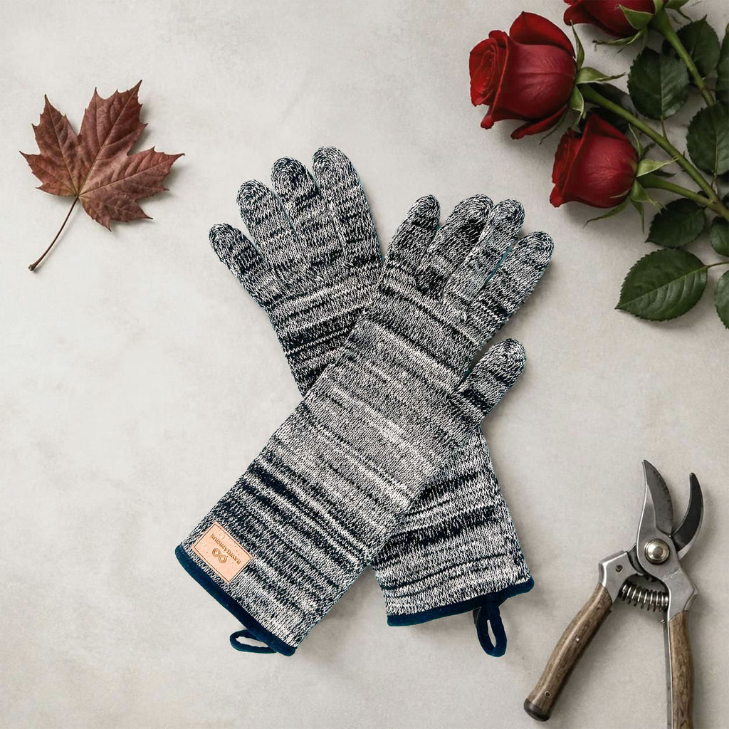 100% organic cotton gardeners' gloves