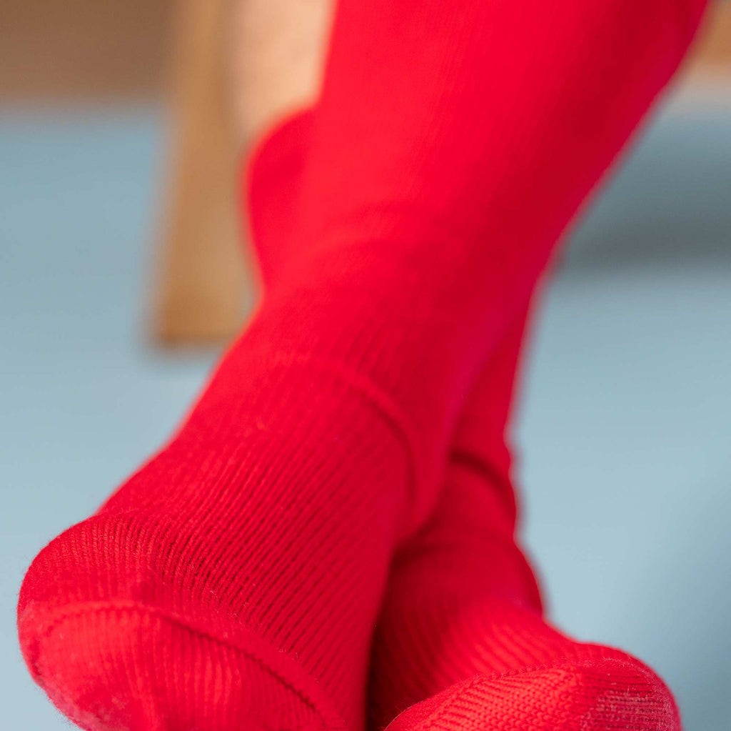 synthetic-free organic merino wool socks