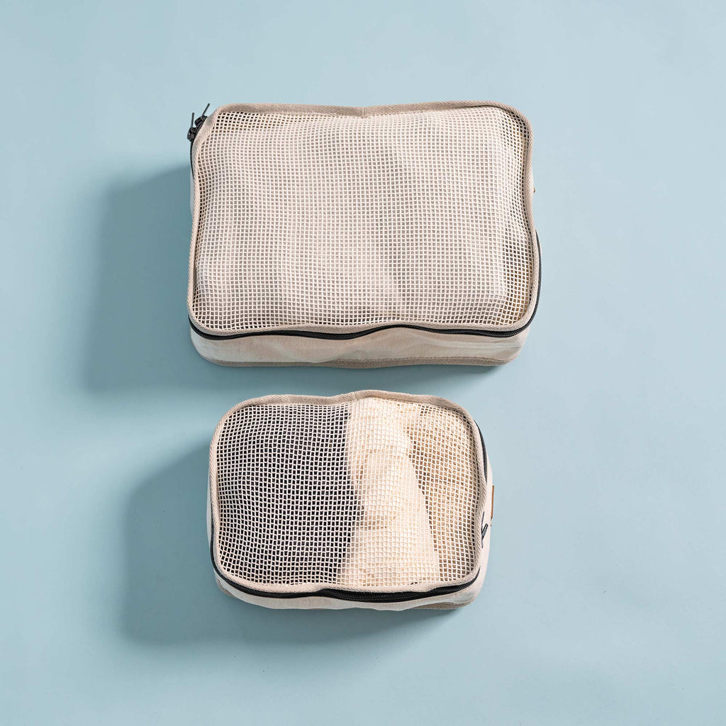 100% organic cotton packing cube