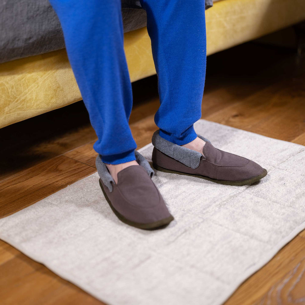 100% organic cotton house slippers