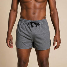 Load image into Gallery viewer, plastic-free 100% organic cotton fitness shorts