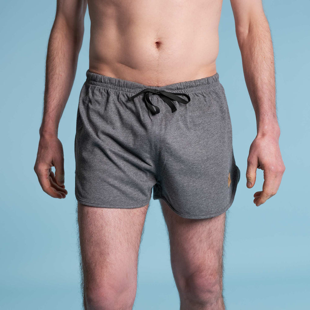 100% organic cotton running shorts