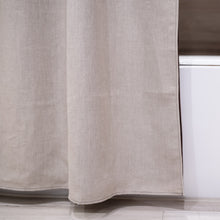 Load image into Gallery viewer, organic linen shower curtain