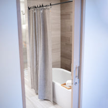 Load image into Gallery viewer, organic linen shower curtain