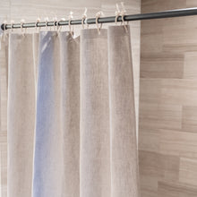 Load image into Gallery viewer, organic linen shower curtain pic-free